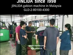 Tốc độ cao GLD-2-80100-4300 Gabion lưới máy sức mạnh 30KW