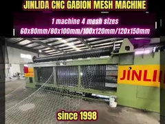 Sản xuất Lưới Gabion Đa Kích cỡ: Máy CNC JINLIDA