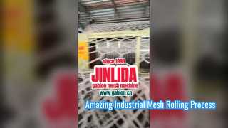 Dây chuyền sản xuất máy lưới Gabion hoàn toàn tự động tốc độ cao