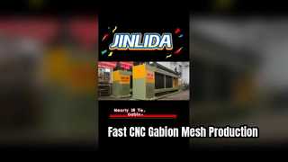 Máy lưới Gabion CNC JINLIDA | Vận hành đơn giản, sản xuất nhanh