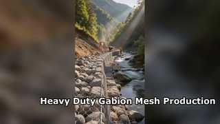 Lưới Gabion: Một chất liệu, nhiều công dụng | Bờ sông, sườn dốc, đường và hơn thế nữa