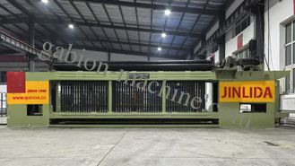 Máy Gabion tự động với Máy chế tạo lưới chính xác chạy bằng servo 5,3m Max Width