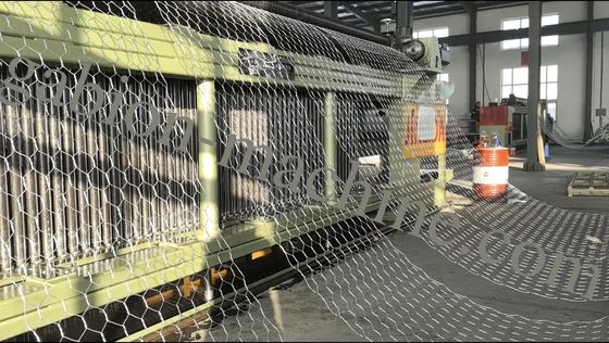 Mua Máy lưới hình lục giác xoắn kép với điện áp 220/380V 5300mm chiều rộng dệt và kích thước 7200x1530x2560mm sản xuất trực tuyến