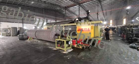 Mua JINLIDA Máy làm Gabion CNC tốc độ cao cho sản xuất lưới dây ổn định và hiệu quả sản xuất trực tuyến
