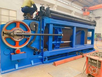 Mua Máy làm lưới tự động hạng nặng PLC 22kw Máy ​​làm lưới Gabion 195m / h sản xuất trực tuyến