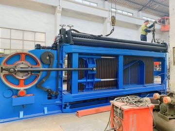 Mua Tự động dừng ba xoắn Máy Gabion 30kw 195m / h Lưới tùy chỉnh Chiều rộng 5000mm sản xuất trực tuyến
