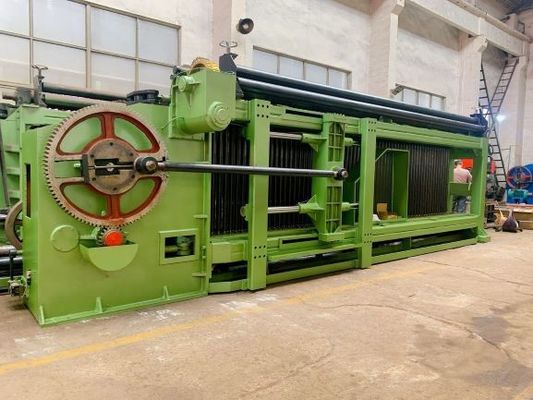 Mua Máy điều khiển PLC xoắn đôi chiều rộng 3300mm 66 * 88mm Gabion  Nệm sản xuất trực tuyến