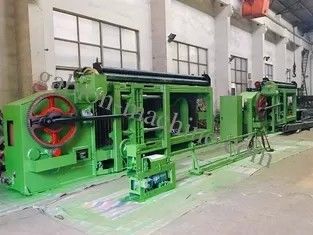 Mua Máy làm rọ đá hạng nặng chạy dầu tự động Double Rack Drive 120x150mm Mesh cho Cầu đường sản xuất trực tuyến