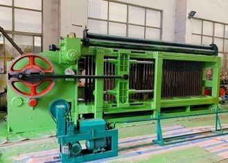 Mua Ứng dụng hàng rào dây chuyền sản xuất rọ đá đôi 195m / H sản xuất trực tuyến