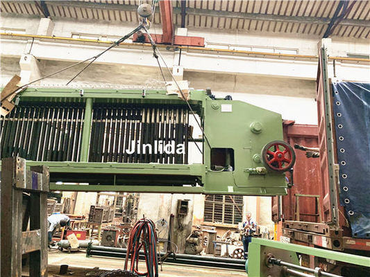 Mua Hiệu suất cao tự động Máy lưới dây lục giác 225m / h Lưới rọ 100 * 120mm sản xuất trực tuyến