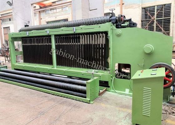 Mua 165m / h Máy lưới lục giác 66 * 80mm Hộp đá lồng cho kè sông sản xuất trực tuyến