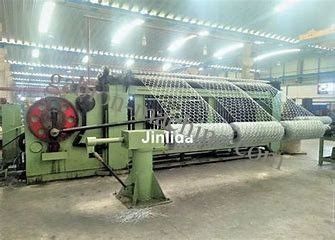 Mua Máy làm lưới dây rộng 5,5m 3 vòng xoắn cho hộp rọ đá sản xuất trực tuyến