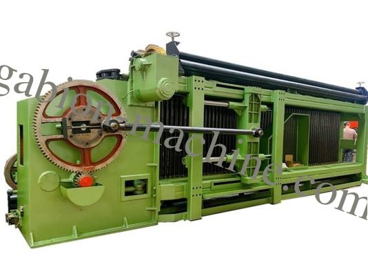 Lưới thép tráng kẽm / PVC Galfan 60 * 80mm Máy làm lưới hình lục giác